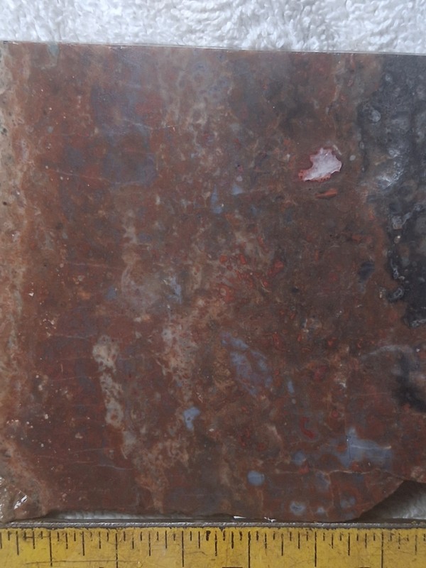 rough Slab Jasper/Agate 148g. 5/16" Thick Lapidary Cabbing #BB-1