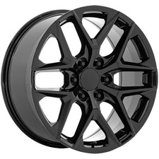 Oe Concepts G23 New Snowflake 24x10 6x5.5 24mm Gloss Black Wheel Rim 24 Inch Oe Concepts G23 New Snowflake 24x10 6x5.5 24mm Gloss Black Wheel Rim 24 Inch