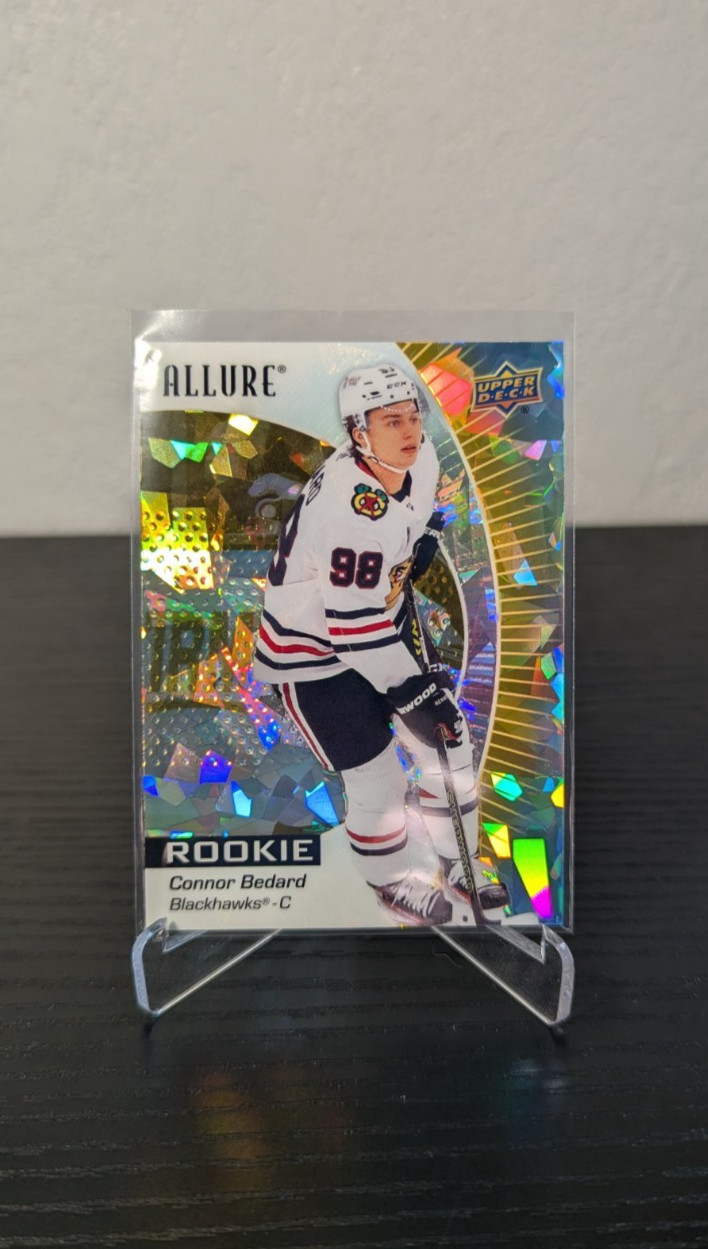 2023-24 Upper Deck Allure - Rookies Connor Bedard #102 Yellow Taxi (RC)