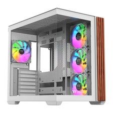 Thermaltake View 380 WS ARGB Snow Mid Tower Chassis ca-1z2-00m6wn-ws