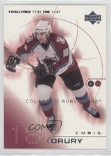 2001-02 Upper Deck Challenge for the Cup Chris Drury #19 t2c