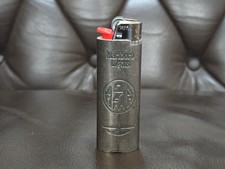 Marlboro Lights Feuerzeugh&uuml;lle Metall mit BIC Feuerzeug Sammlerst&uuml;ck
