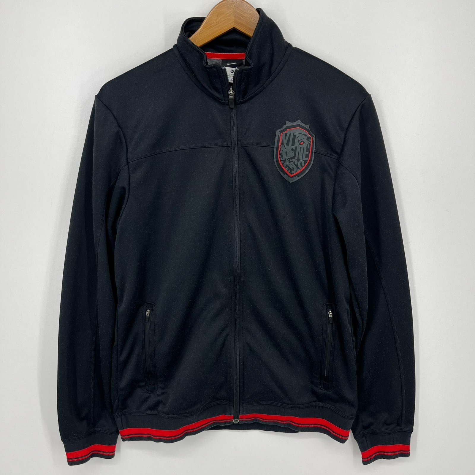 SACAI X NIKE Nike Lebron James Track Jacket Uomo Taglia S Nero Full Zip L23 King Witness