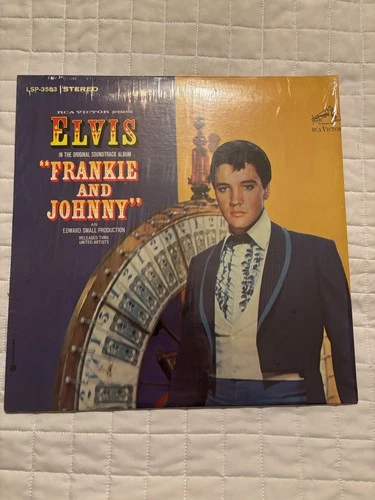 ELVIS FRANKIE AND JOHNNIE 1ST PRESS WITH  PHOTO INSERT  NM