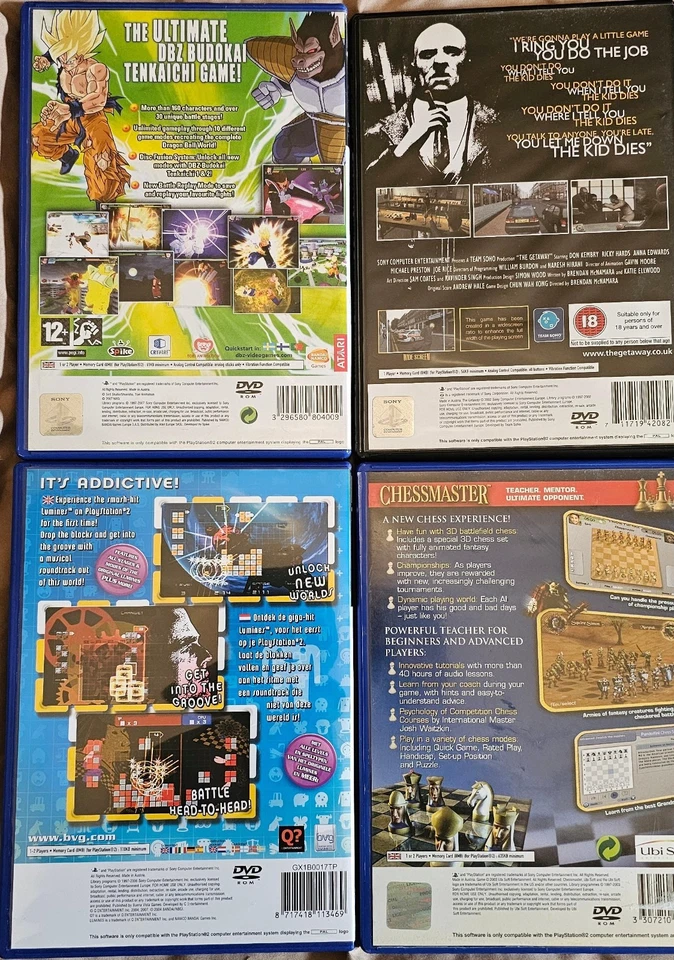 Playstation 2 Lot of 4 Games PAL Complete Dragonball & More - Image 2 of 4