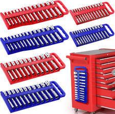 Magnetic Socket Organizer Rack - 6 Pcs for 1/2'', 3/8'', 1/4'' Drives