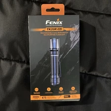 BNIB Fenix TK20R v2.0 3000 Lumen Rechargeable Flashlight w/ 2x5000mAh Batteries