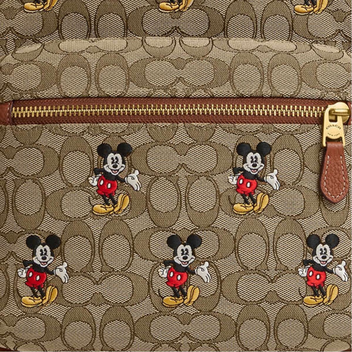 COACH Mickey Mouse Signature Backpack image 4