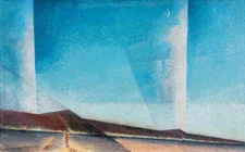 Lyonel Feininger: Dunes in the Evening 22x30 Archival Quality Fine Art Print