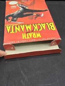Wrath of the Black Manta NES Nintendo Completo En Caja CIB Manual Probado