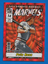 2023 Donruss PETE ROSE MARVELS RED DIAMOND FOIL /149