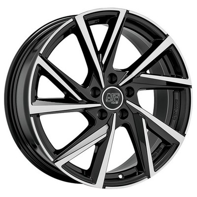 ALUFELGE MSW MSW 80-5 FUR RENAULT ZOE 7X17 5X114.3 GLOSS BLACK FULL POLISHED V3I