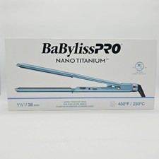 BaBylissPRO Nano Titanium 1 " Ultra-Thin Flat Iron BNT4073TUC