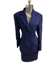 Escada Margaretha Ley Skirt Suit Size 42 Fits Like 10 Two Piece Set M Pockets