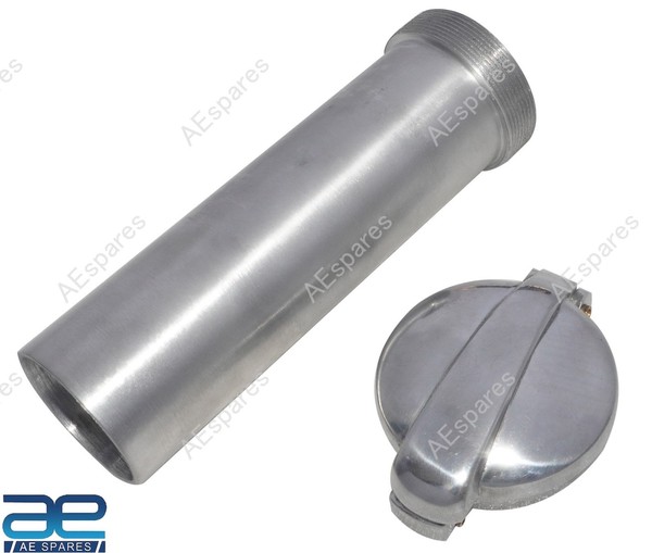 "2\" Monza Aluminium Tankdeckel Mit EinfüLlstutzen FüR BSA Triumph Aes"-image