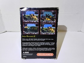 Atari Jaguar Iron Soldier 2 Limited Edition Cart 1st Release CIB Telegames RARE