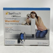 SunTouch ConnectPlus WarmWire Under Floor Heating Kit Cable, Sensor, 60 sq ft