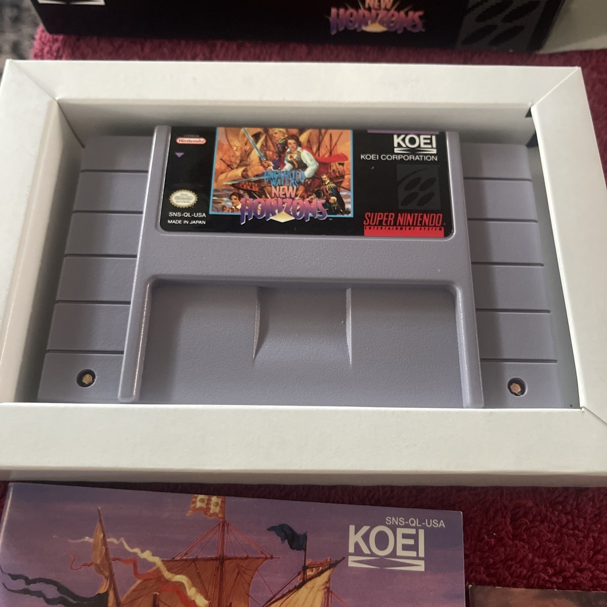 New Horizons (Super Nintendo Entertainment System, 1994) for sale