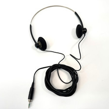 Vintage 1983 Sony MDR-20 Black Headphones Walkman TESTED WORKS