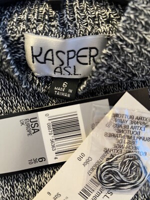 N. Kasper Woman's Career Woman Sleeveless Gray Sweater- NWT Size 6 | eBay