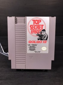 Golgo 13: Top Secret Episode (Nintendo NES, 1988) Authentic And Tested