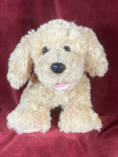 Ty Skeeter Dog Plush Classic 2006 Tan Golden Retriever Doodle Tongue 12” Collar