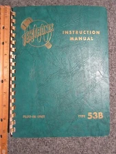 Tektronix Plug-In Type 53B Manual~Wide-Band High-Gain Calibrated PreAmp~Original
