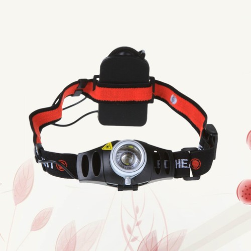 3x LED Stirnlampen Set - Handfreie Beleuchtung Für Camping & Outdoor! Schwarz, Rot, Orange