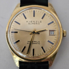 Vintage Herrenuhr "KIENZLE" "SUPERIA" Automatik 25J Cal.PUW 1461 Mint German