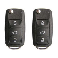 2 Replacement For Vw Jetta 2017 2018 Remote Flip Key Fob Nbgfs93n 5k0837202bj