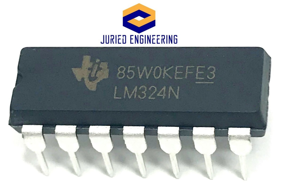 2 X Circuit Intégré LM324 - Amplificateur Opérationnel Quad Usage Général - Pour Montages électroniques