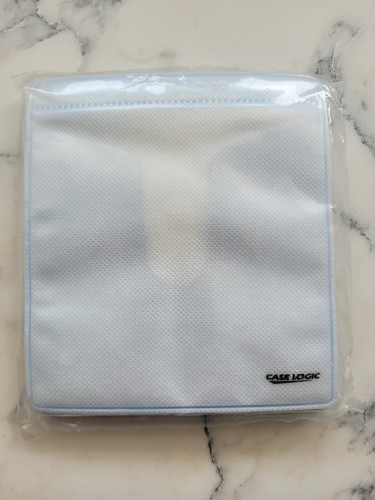 Case Logic CD Prosleeves white clear sleeve envelope ORIGINAL BRAND NEW SEALED