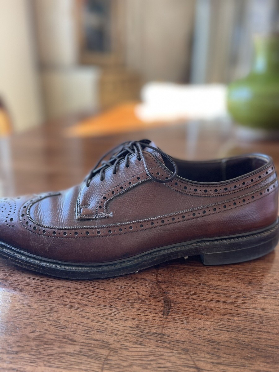 Cordwainer Wright Wing Tip Oxford 9.5 D Men display picture 2