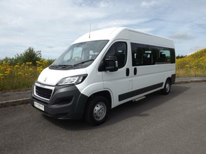 2020 69 Peugeot Boxer 9 Seater Candrive Easyon Minibus In White