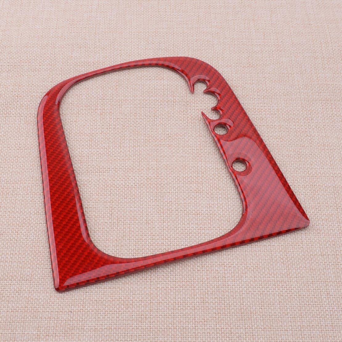 Auto Carbon Fiber Gear Shift Panel Rahmen Dekor Fit für VW Golf 6 MK6