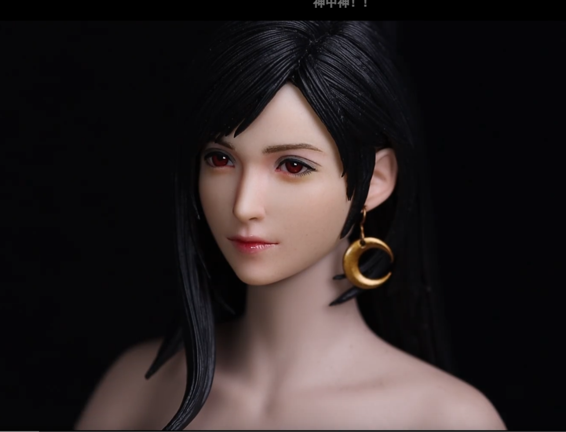Acgart ACG ティファ 1/6 スケール　ヘッド 素体無し 微笑み PRESALE*ACG Art Tifa Lockhart 1/6 figure FF7 Deluxe ver | eBay