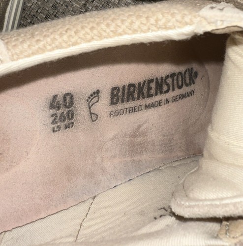 BIRKENSTOCK Bend Low Men’s 7 Women’s 9 Suede Leather Sneakers Shoes 44 EU Tan - Picture 7 of 8
