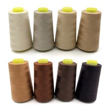 8 Cones of 3000 Yards Each Spool Thread for Sewing All Purpose Sewing Thread ...