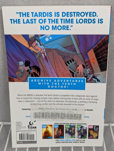 The Tenth 10th DR DOCTOR WHO ARCHIVES VOLUME 1,2 & 3 Graphic COMIC BOOK Titan - Picture 8 of 17