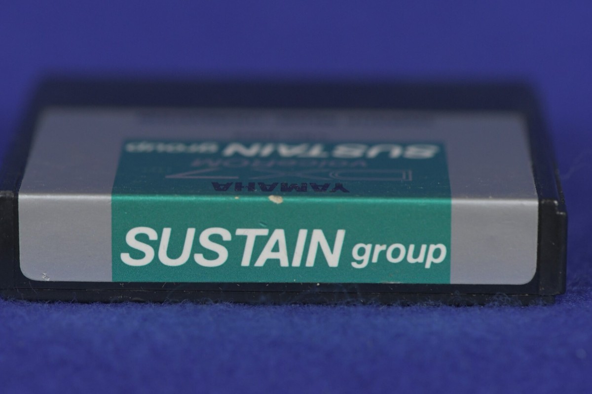 YAMAHA DX7 II Voice ROM VRC-1002 SUSTAIN Group In Excellent