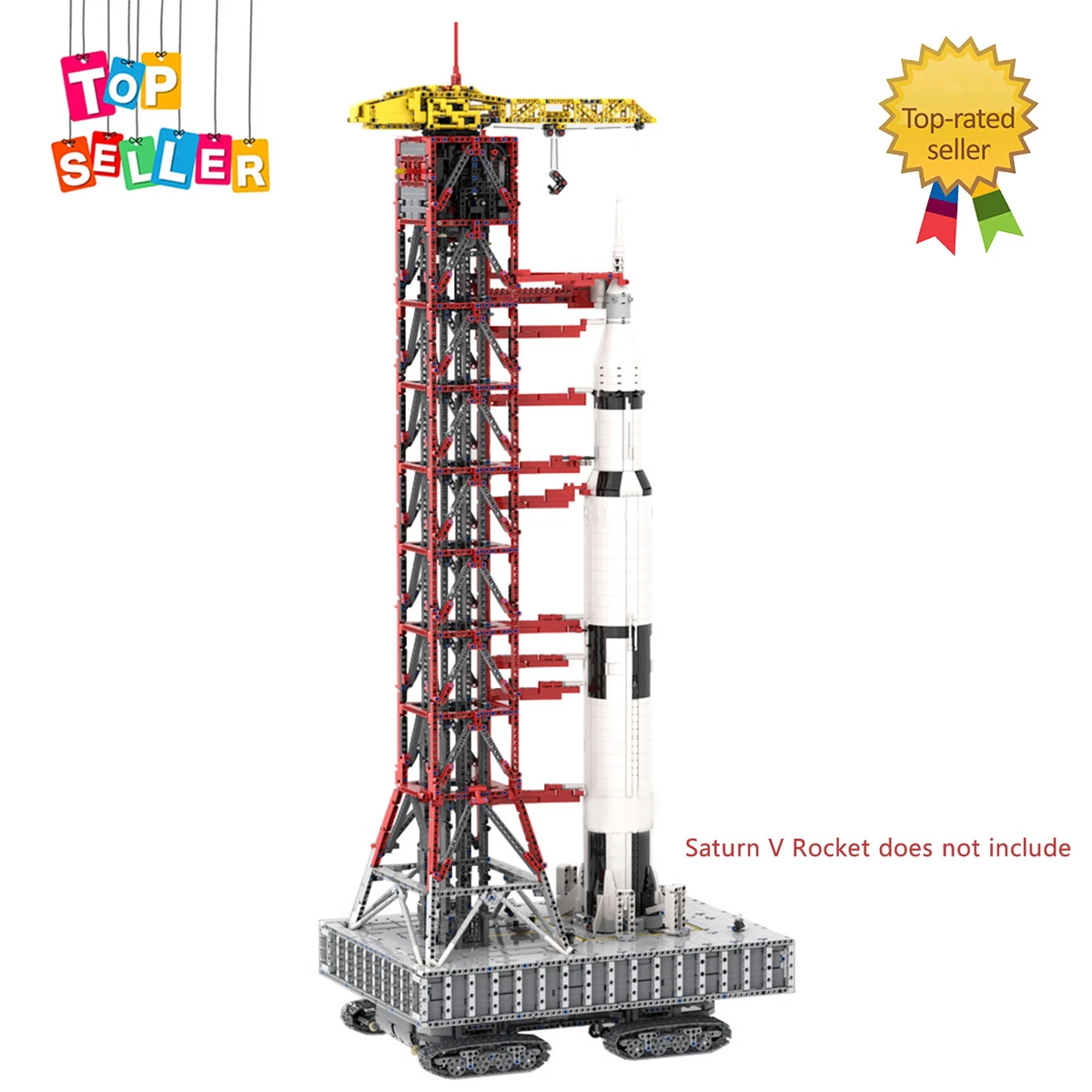 Saturn V Launch Tower Mk I with Crawler and Power Functions 7701 | eBay