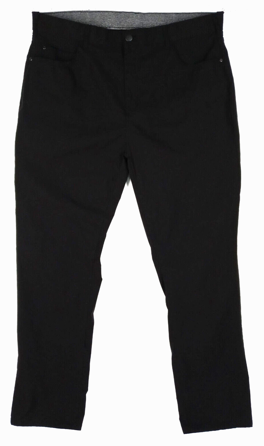 MEMBERS MARK Straight Fit Mens Black Denali Pants Tag… Gem