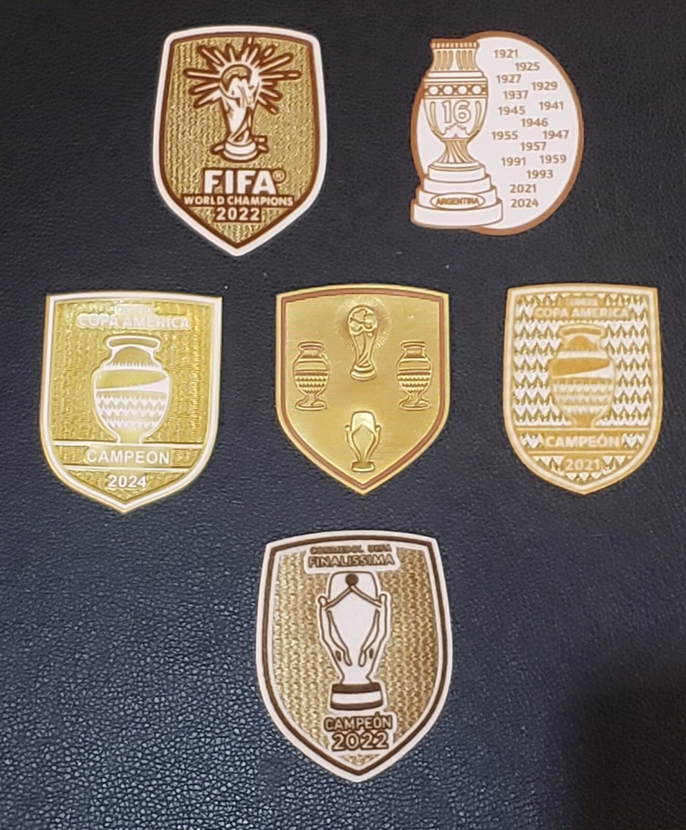 ARGENTINA CAMPEON SOCCER PATCH WORLD CUP CHAMPION FINALISIMA COPA