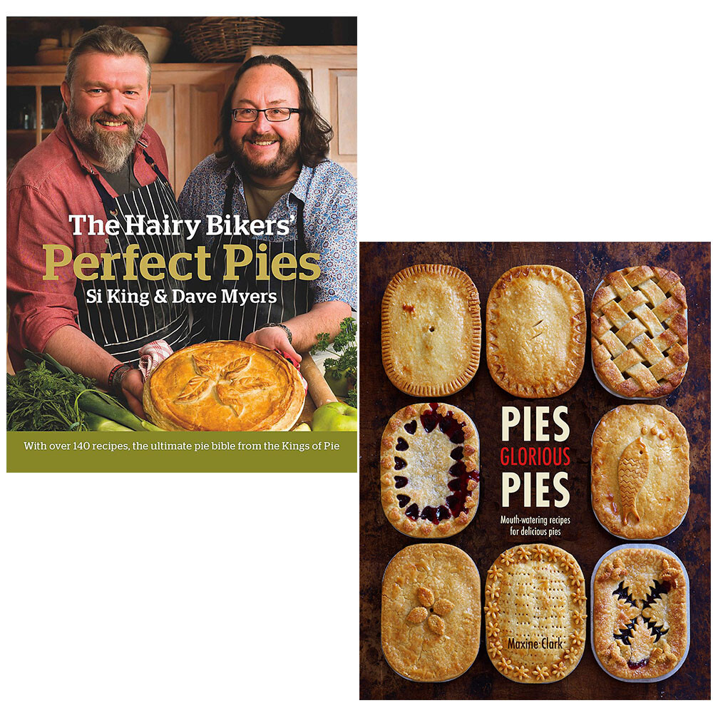 Hairy Bikers' Perfect Pies, Pies Glorious Pies 2 Books Collection Set