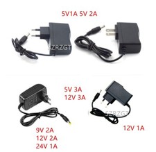 Power Supply Charger Adapter DC 5V 9V 12V 24V1A 2A 3A Adaptor DC 5 9 12 24V Volt