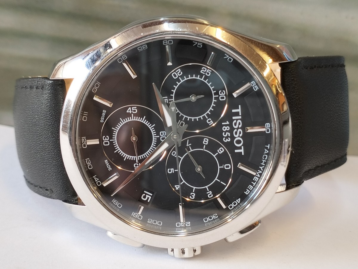 ORIGINAL TISSOT CHRONOGRAPH QUARTZ BLACK DIAL T035617A SWISS ORIGINAL TISSOT CHRONOGRAPH QUARTZ BLACK DIAL T035617A SWISS