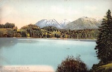 A122 Germany Freibergsee Ausflugsort von oberstdorf lake vintage postcard