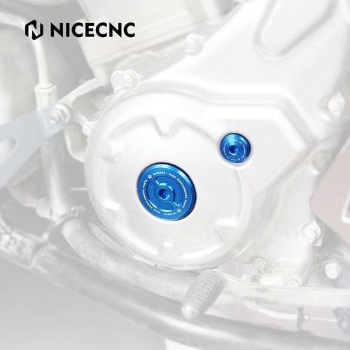 NICECNC Crankcase Cover Plugs Straight Screws For Yamaha Raptor 700 2006-2023 - Picture 9 of 10