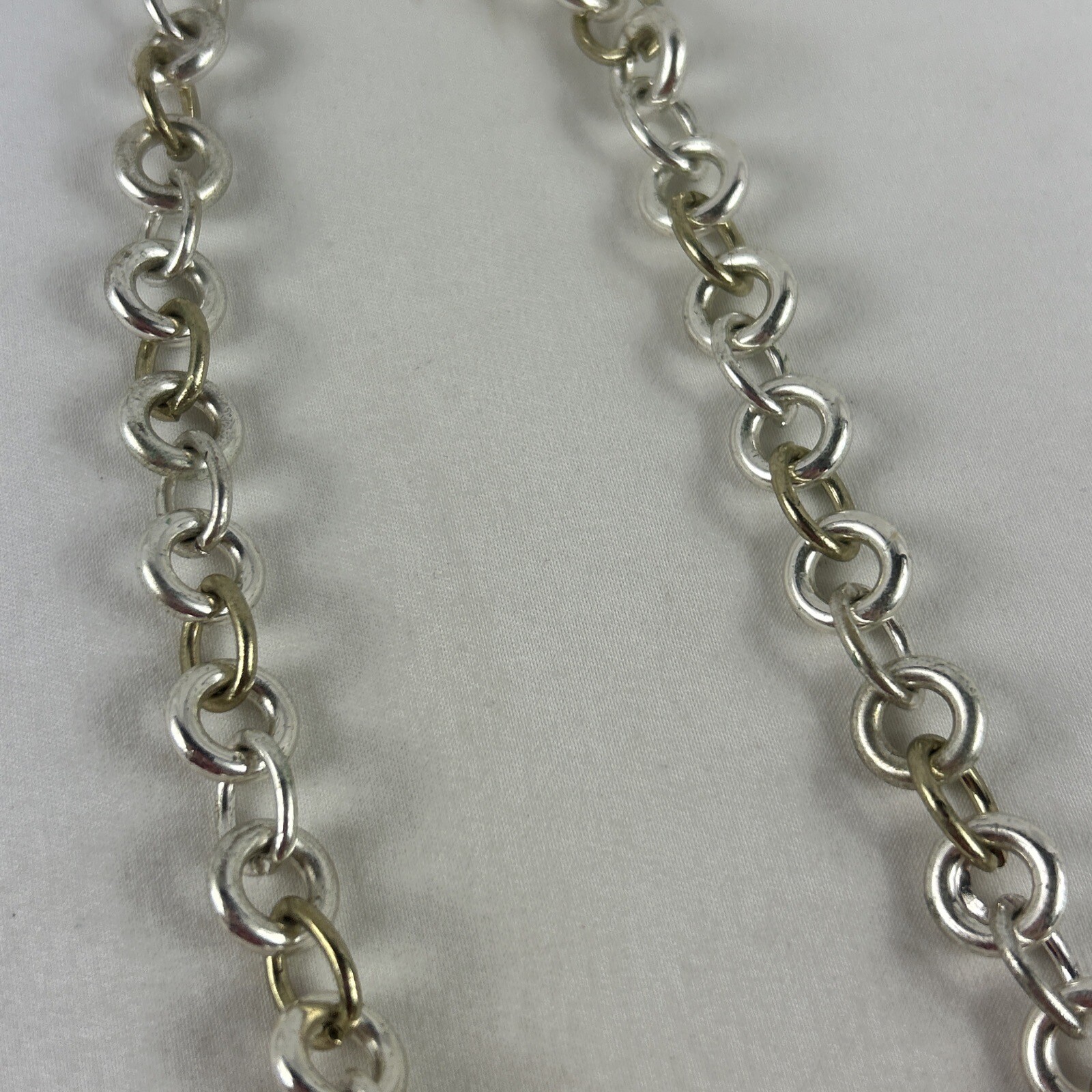 Statement Necklace Double Frame Pendant Large Cla… - image 5