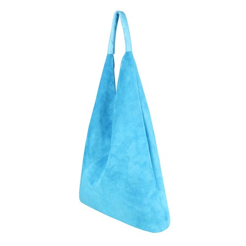 DAMEN XXL LEDER TASCHE SHOPPER Schultertasche Wildleder Velour HOBO REISE URLAUB - Bild 58 von 69